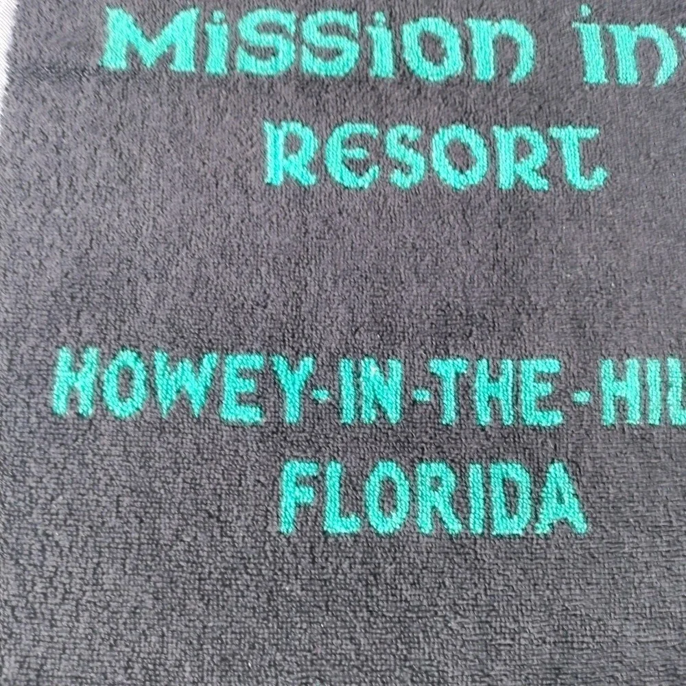 Mission Inn Resort Howey In The Hills Florida Golf Towel  15.25